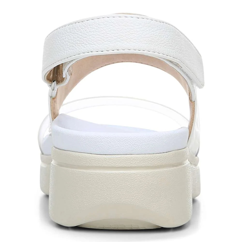 Vionic Karleen Platform Sandal - White