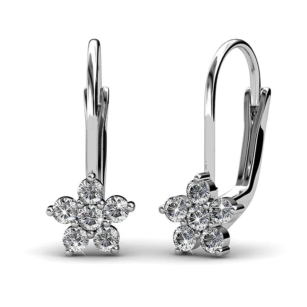 Boxed 3 Pairs Earrings Set Embellished with SWAROVSKI® crystals
