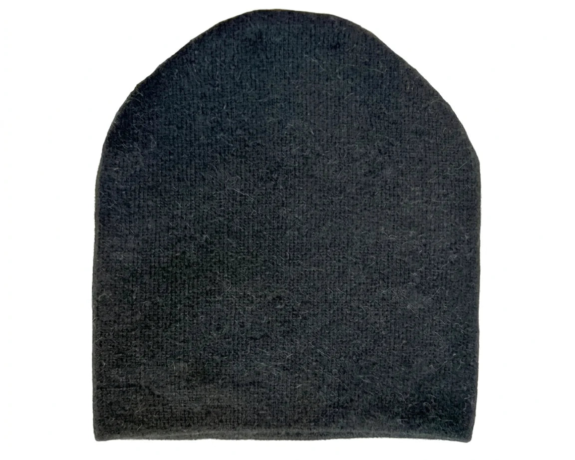 Cherry Red Marle Beanie - Black