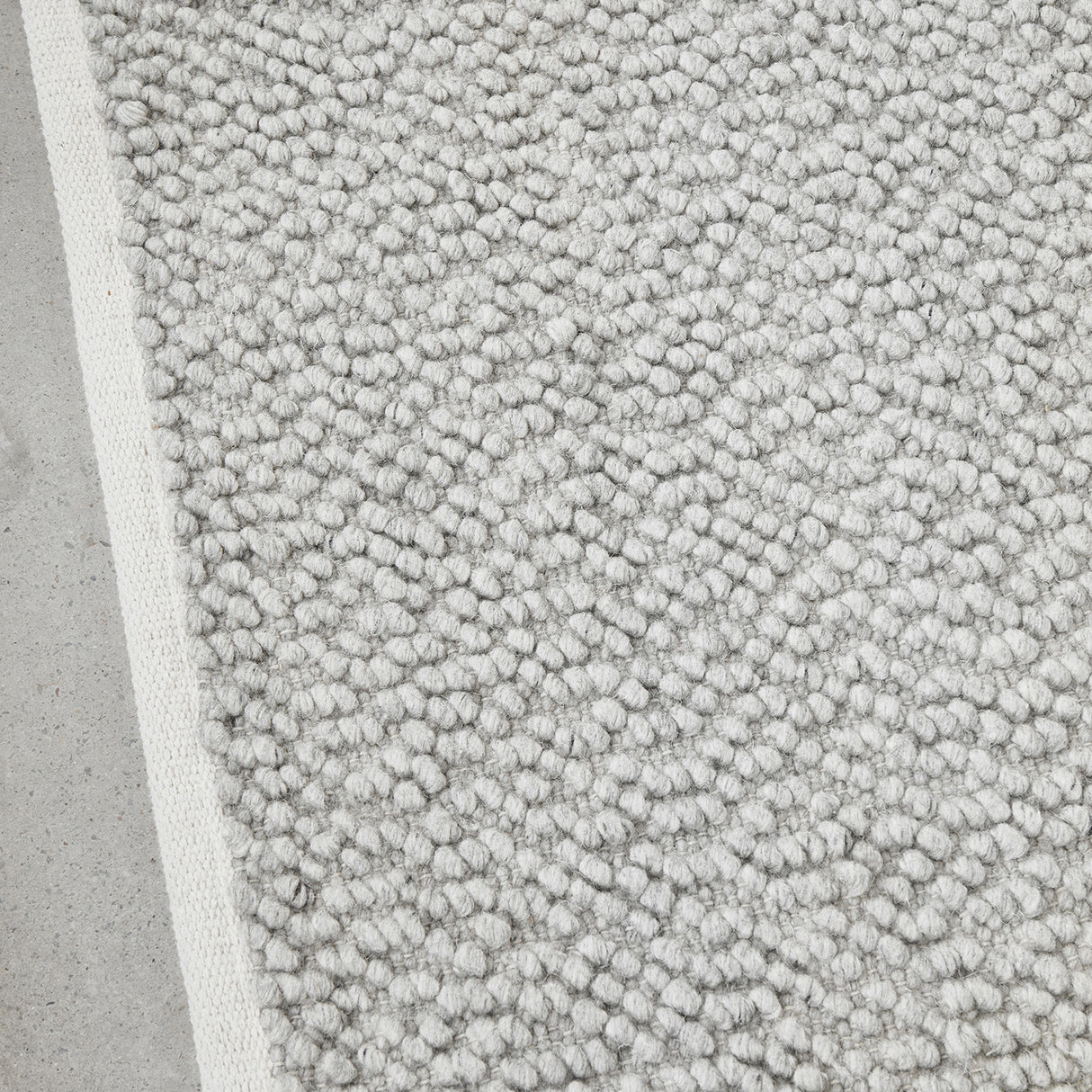 Boucle Grey Rug
