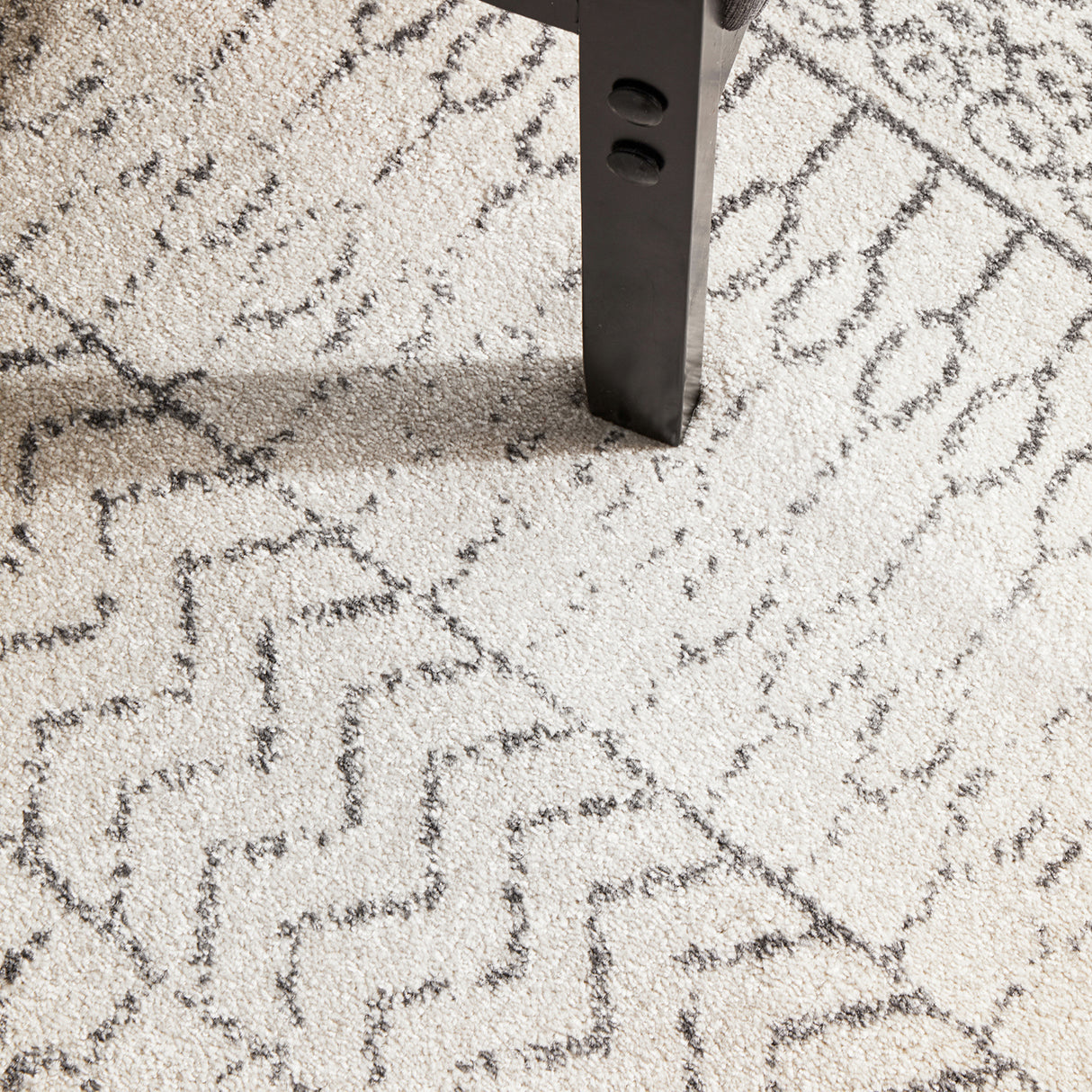 Chrome Harper Silver Runner Rug