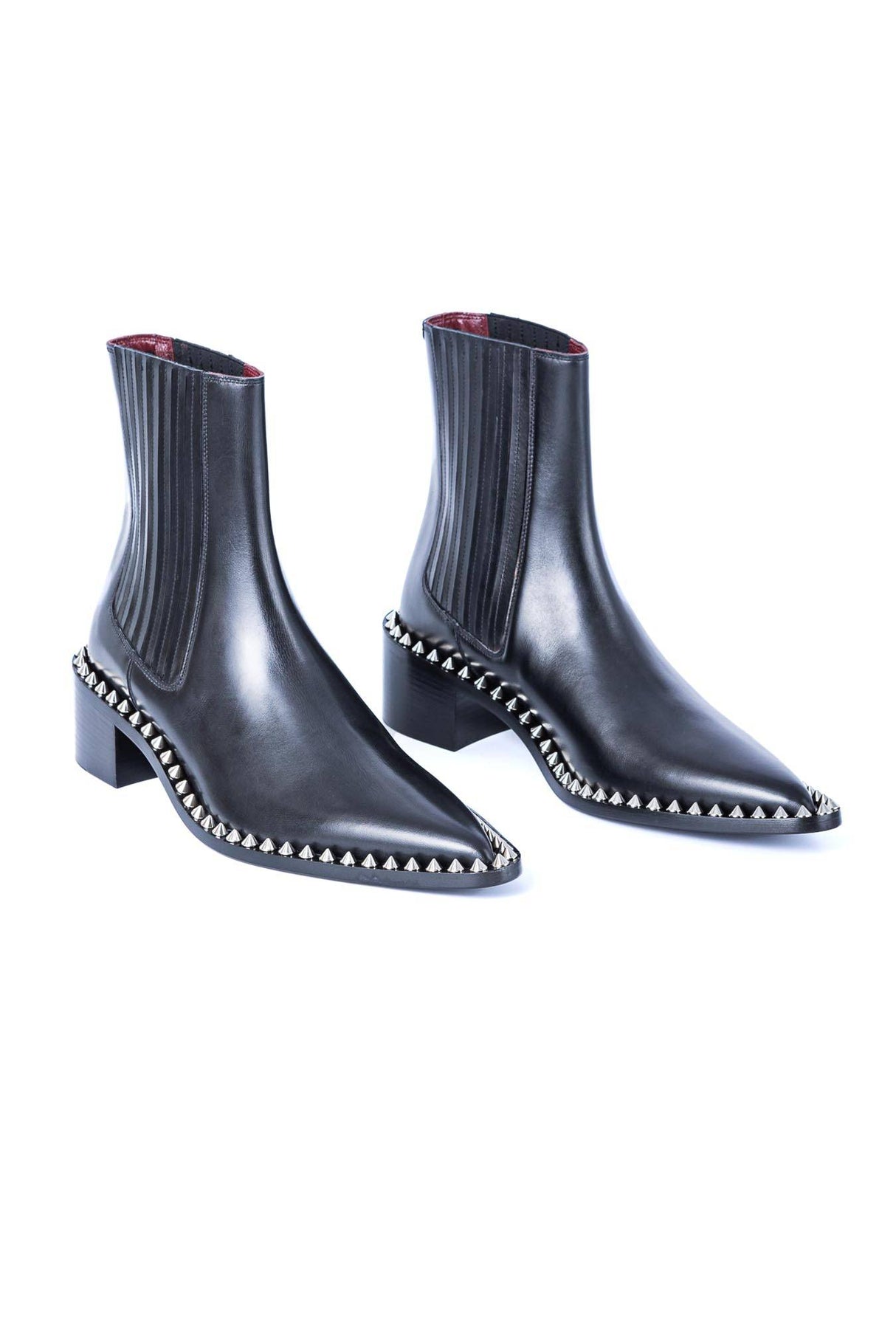 Dolce & Gabbana Men Tacks Applications Booties