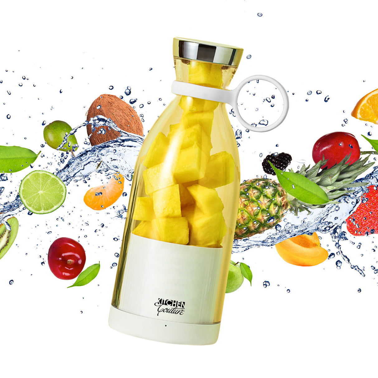 Kitchen Couture Fusion Portable Blender - White