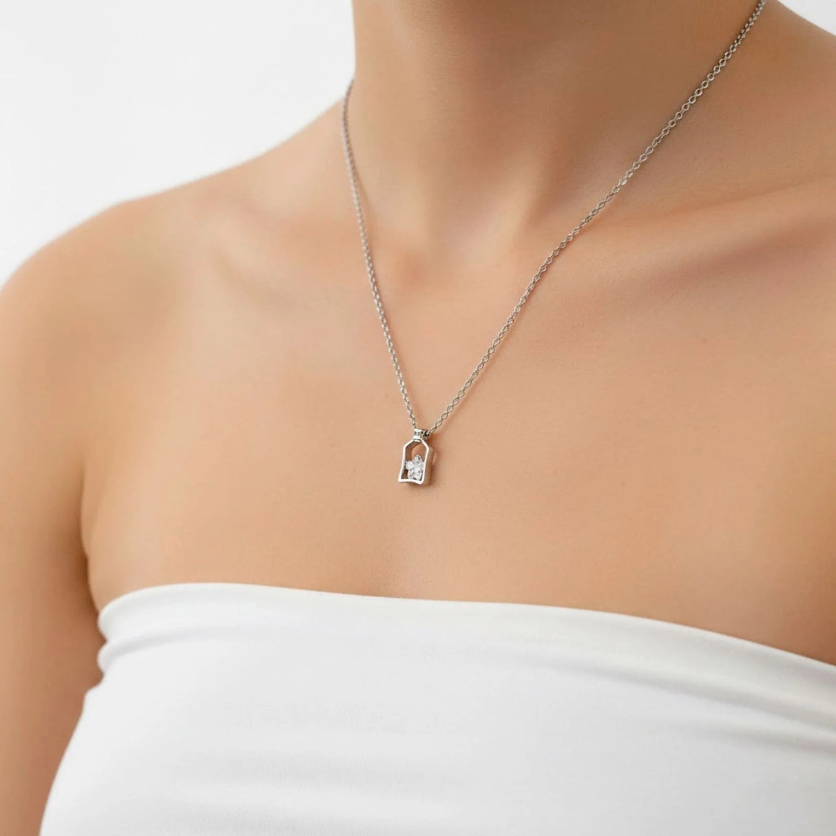 Krystal Couture Cutie Star Necklace Embellished with SWAROVSKI Crystals