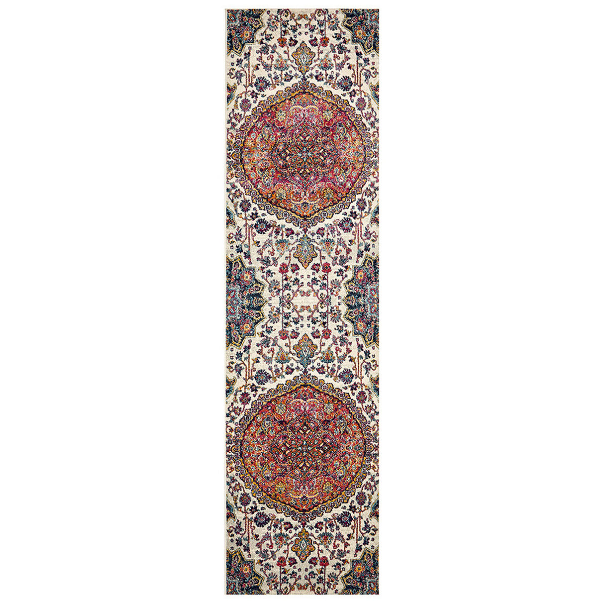 Museum 867 Rust Runner Rug