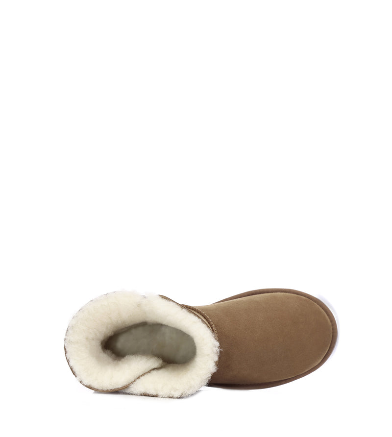 Australian Shepherd UGG Mini button - Chestnut