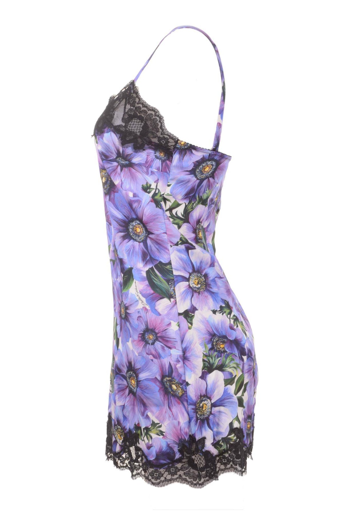 Dolce & Gabbana Women Flowers Lingerie Dress