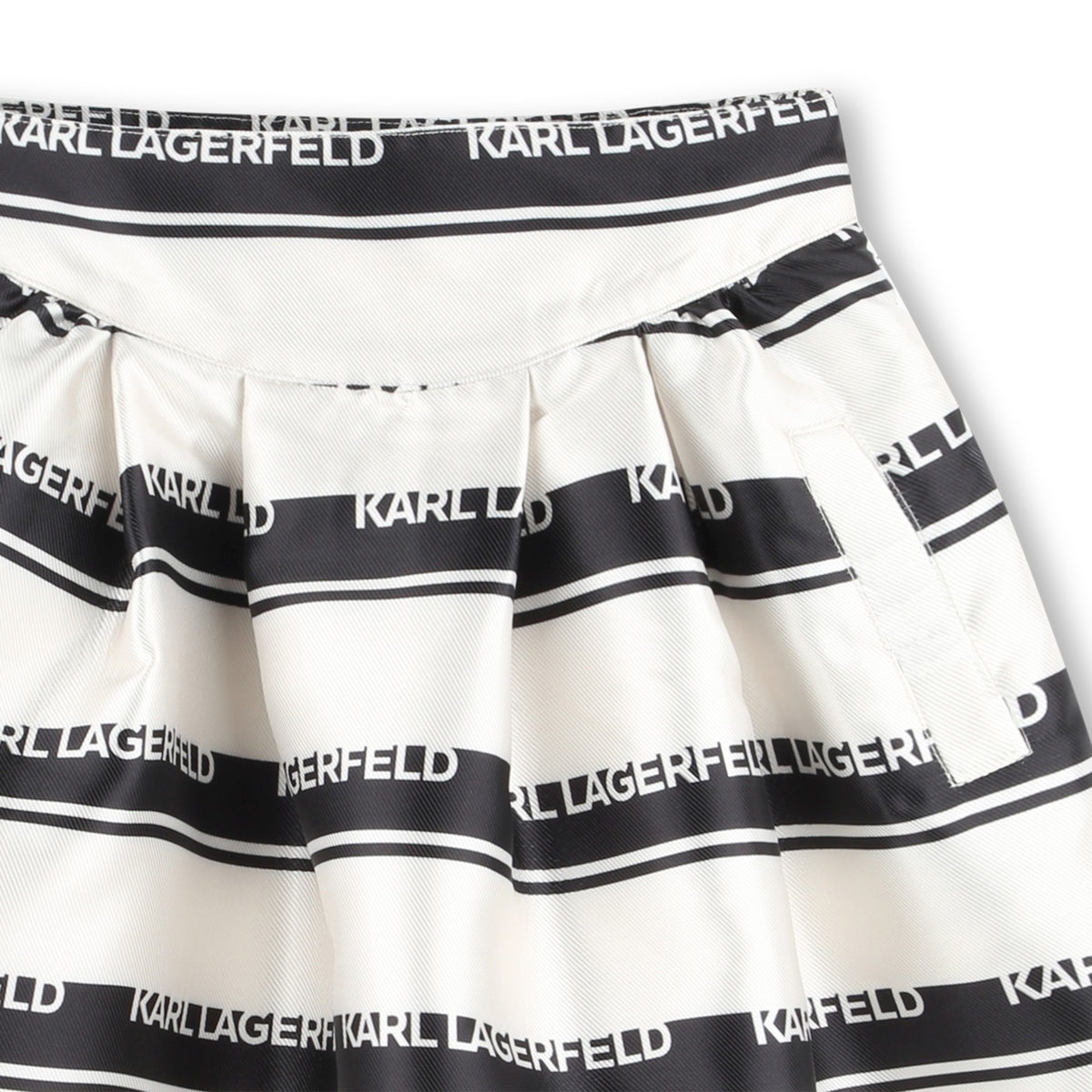 Karl Lagerfeld Girls Cafe Terrase D3 Ceremonie Skirt - Black