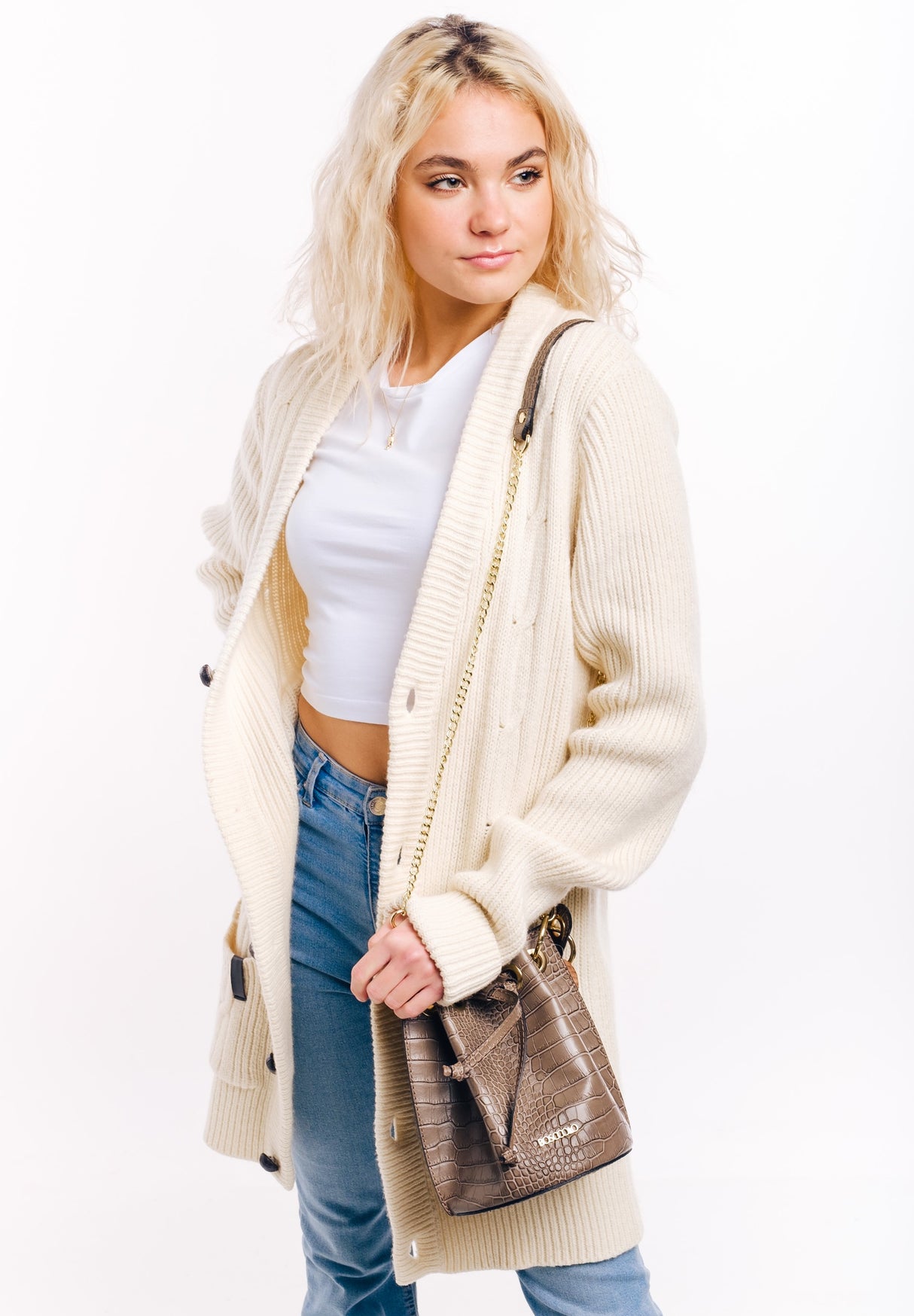 Bosccolo Bucket Bag - Taupe