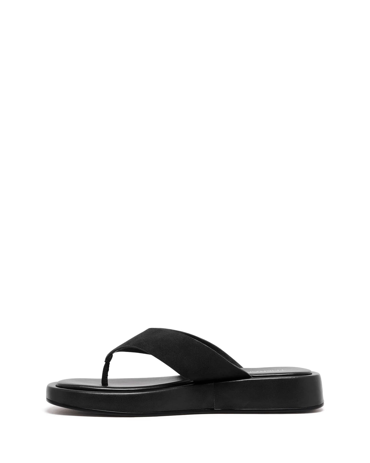 Therapy Veda Black Faux Suede