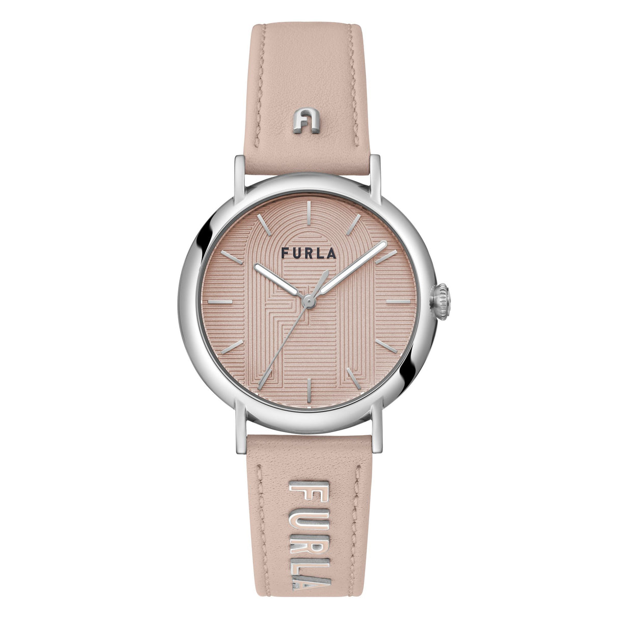 Furla Heritage Furla Easy Shape Silver Tone