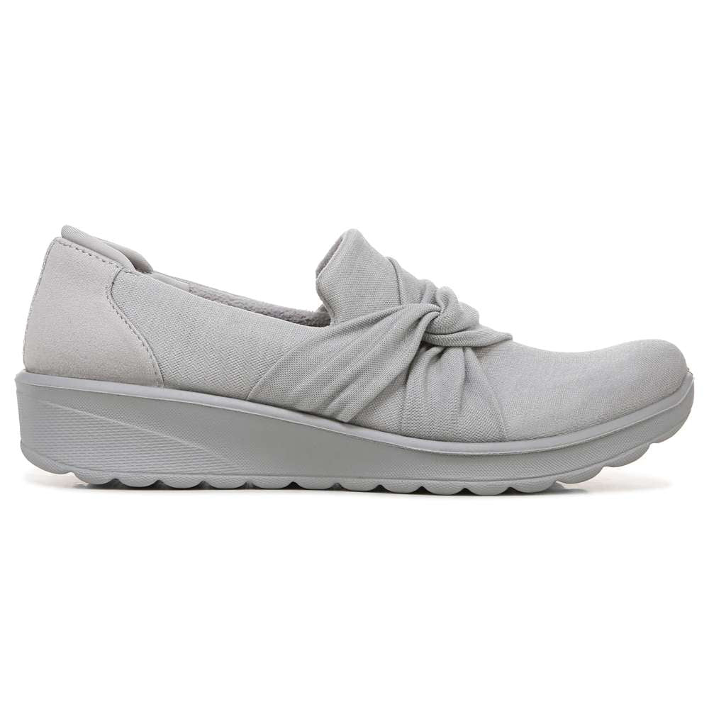 Bzees Glimmer Slip-On - Silver Smoke Shimmer
