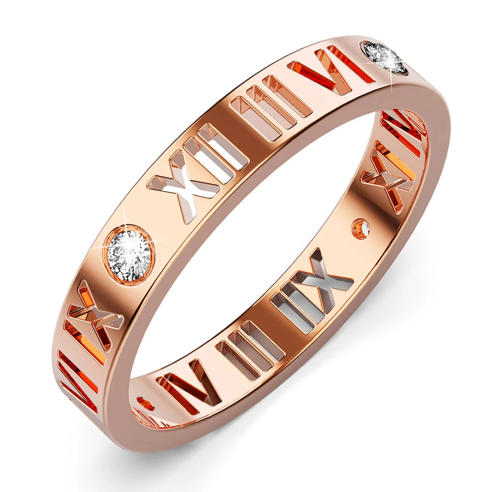 Bullion Gold Roman Reign Ring