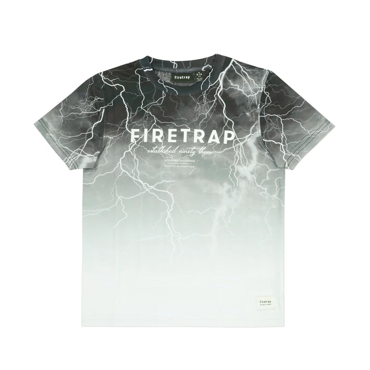 Firetrap Junior Boys Sub Tee - Lightening