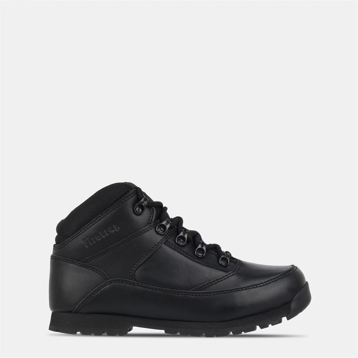 Firetrap Kids Rhino Leather Boots - Black/Black