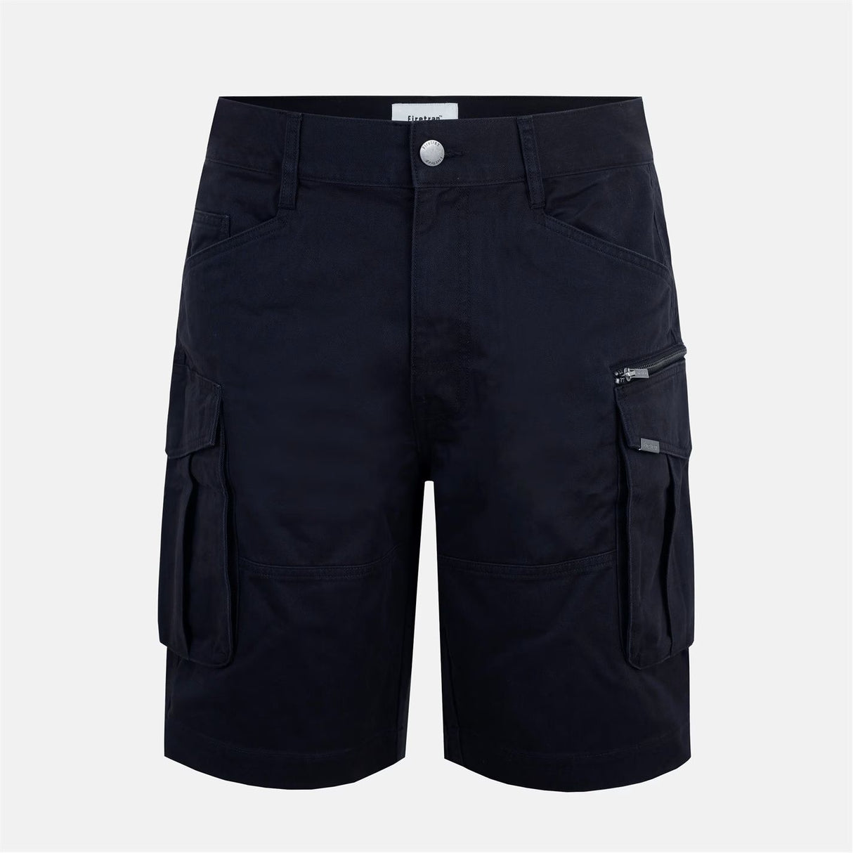 Firetrap Men's BTK Shorts - Black Washed Black
