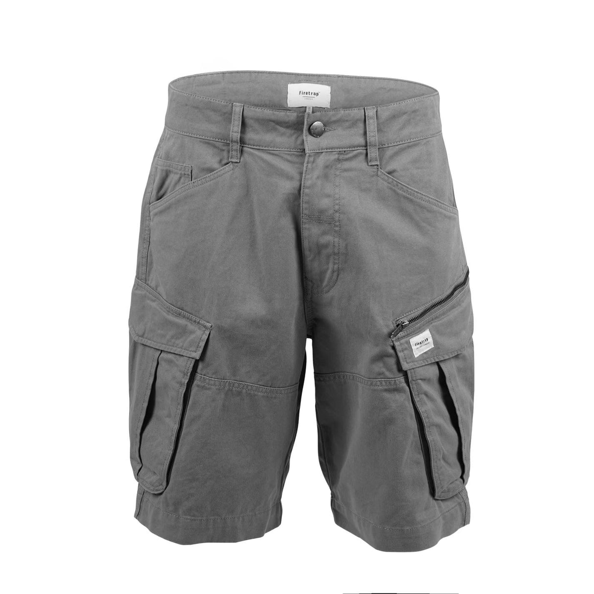 Firetrap Mens BTK Shorts (Pewter)
