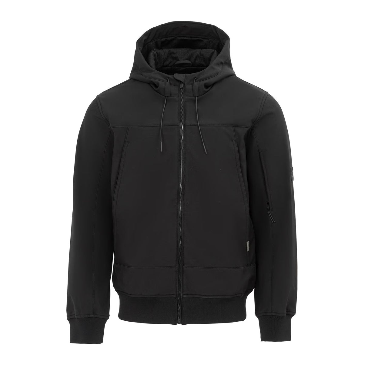 Firetrap Men's Pocket Soft Shell Jacket - Black - 2X-Large