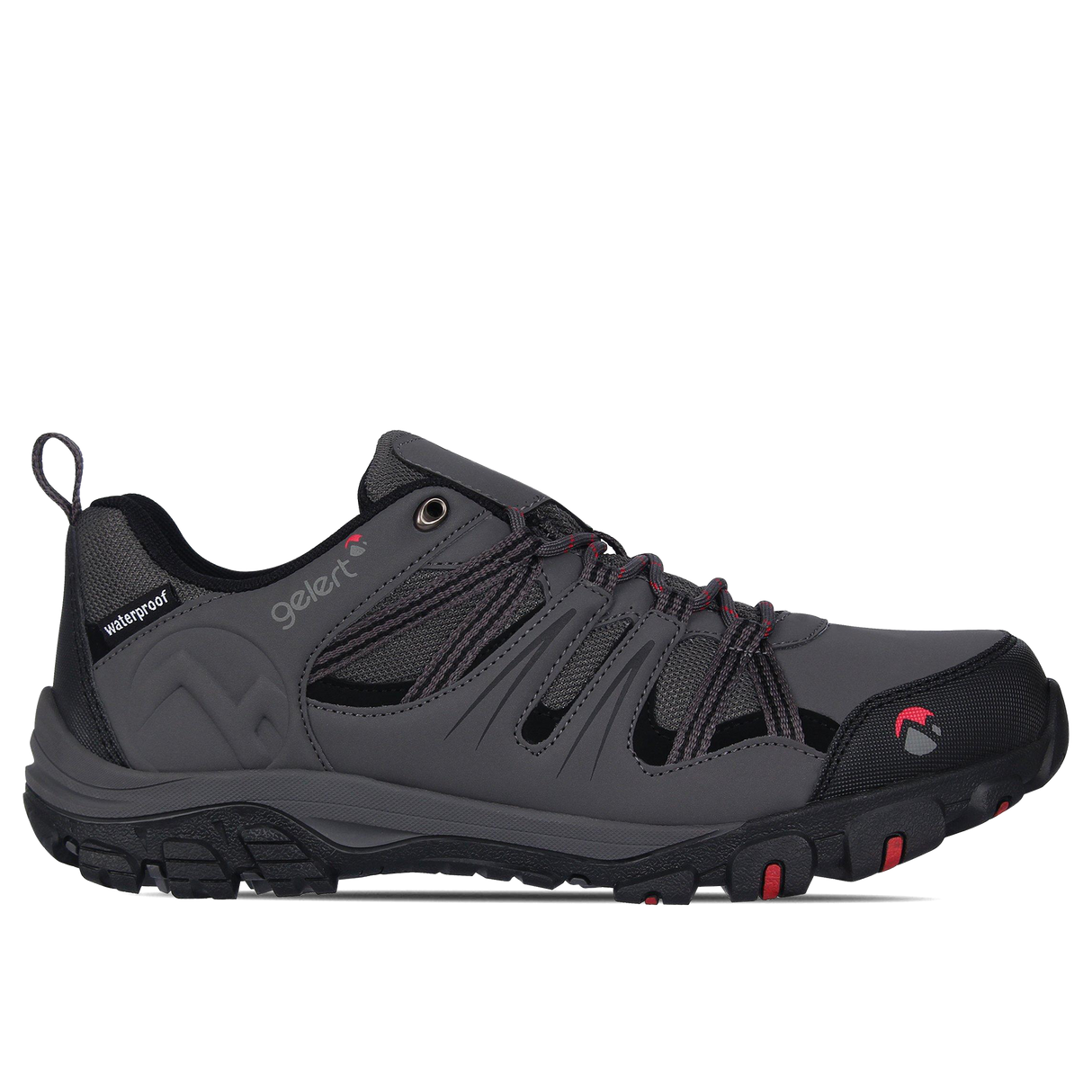 Gelert Men's Horizon Low Waterproof Walking Shoes - Charcoal
