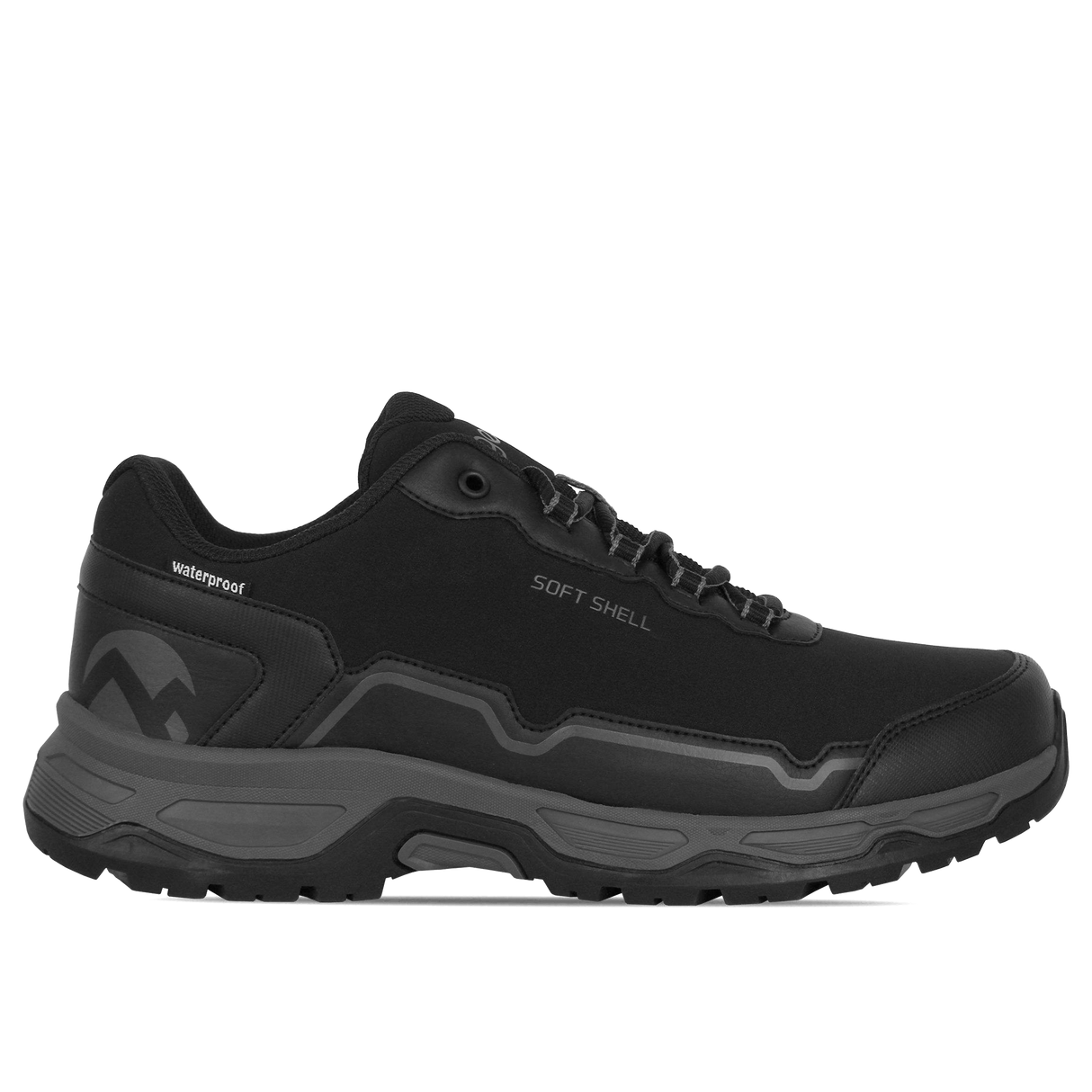 Gelert Men's Softshell Low Walking Shoes Black