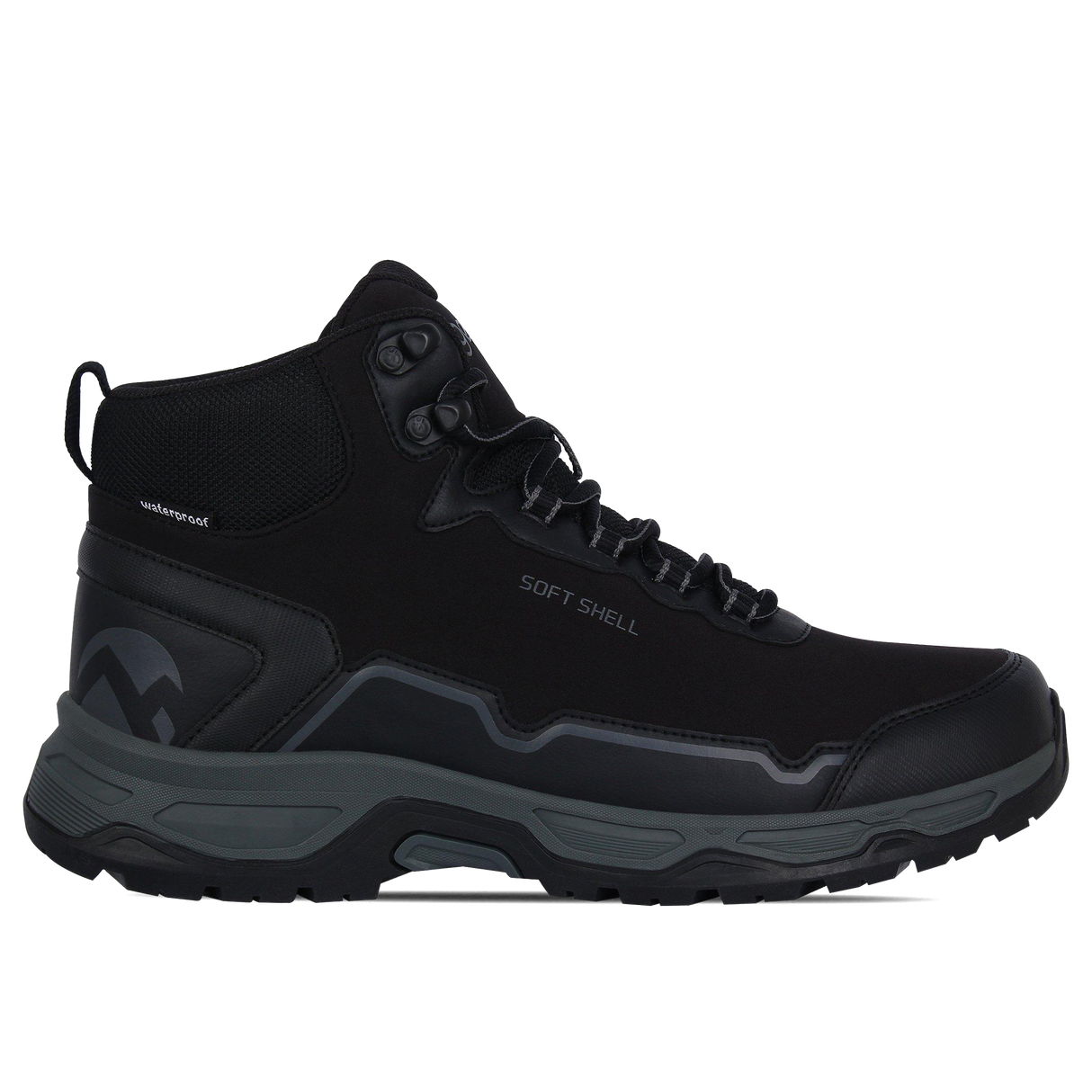 Gelert Men's Softshell Mid Walking Boots Black
