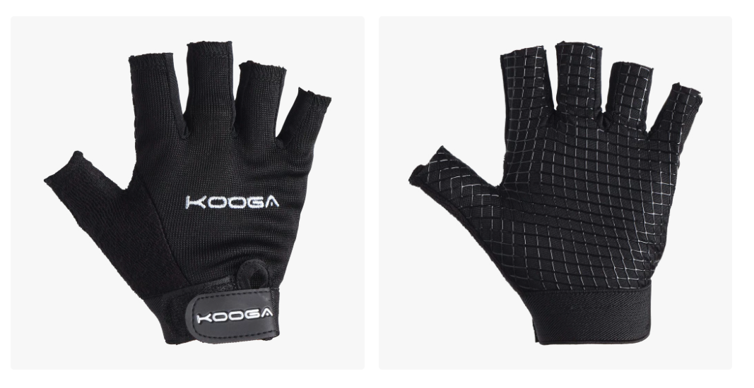 KooGa Rugby Glove Juniors Large Junior - Black - Large Jnr