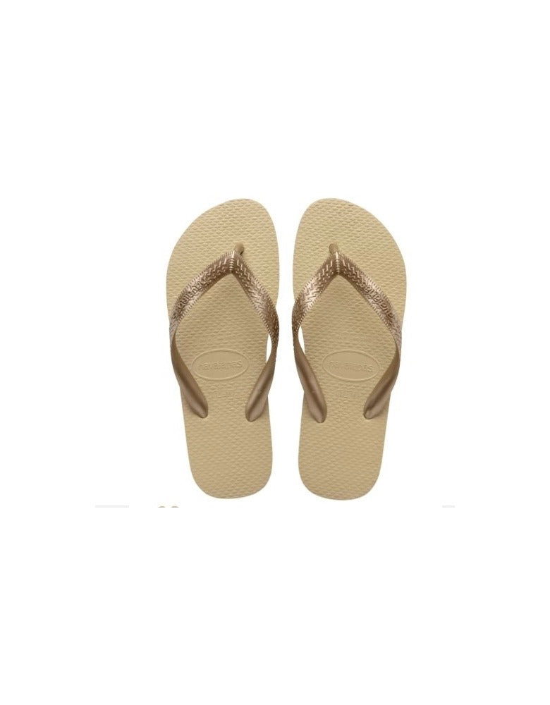 Havaianas Unisex Colour Mix Thongs Sand / Golden Clear - BR