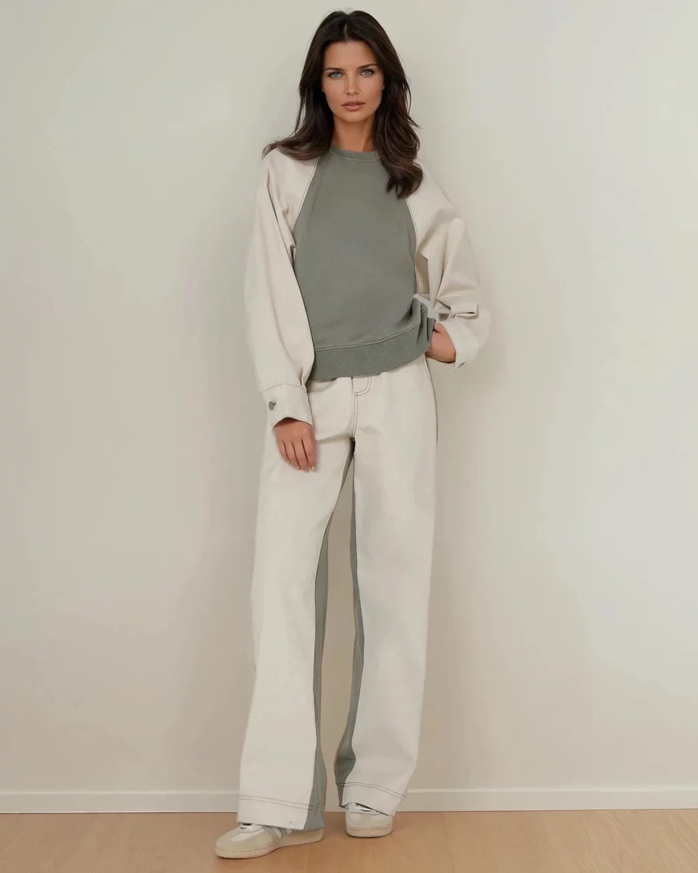 Lost In Lunar Women's Bree Sweater - Khaki/Beige