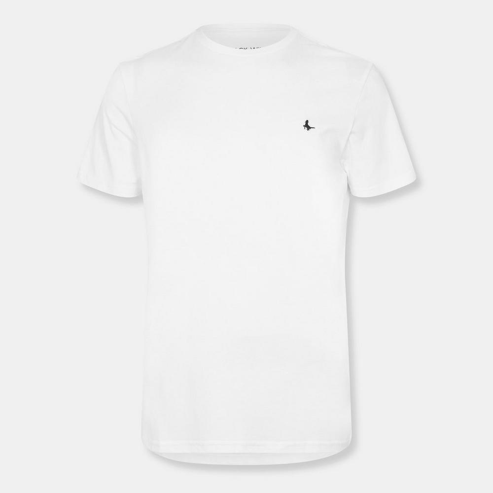 Jack Wills Mens Sandleford Tee - White