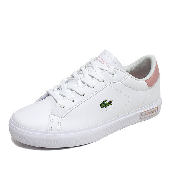 Lacoste Baby Girls Powercourt 0721 1 - Sneakers White/Light Pink