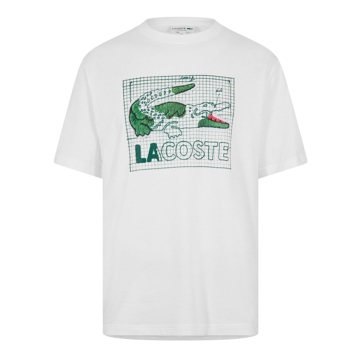 Lacoste Men's Essential Classic Fit T-Shirt - Crossian