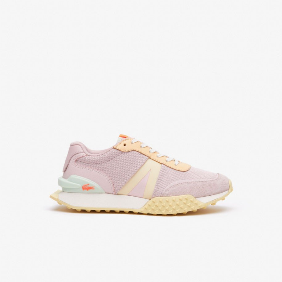 Lacoste Women's L-Spin Deluxe 123 3 Sfa Sneakers - Lt Pnk/Lt Ylw