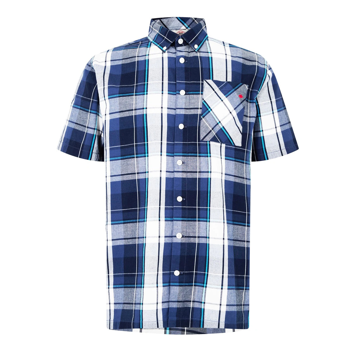 Lee Cooper Men's Checkered Shirt - Navy Check