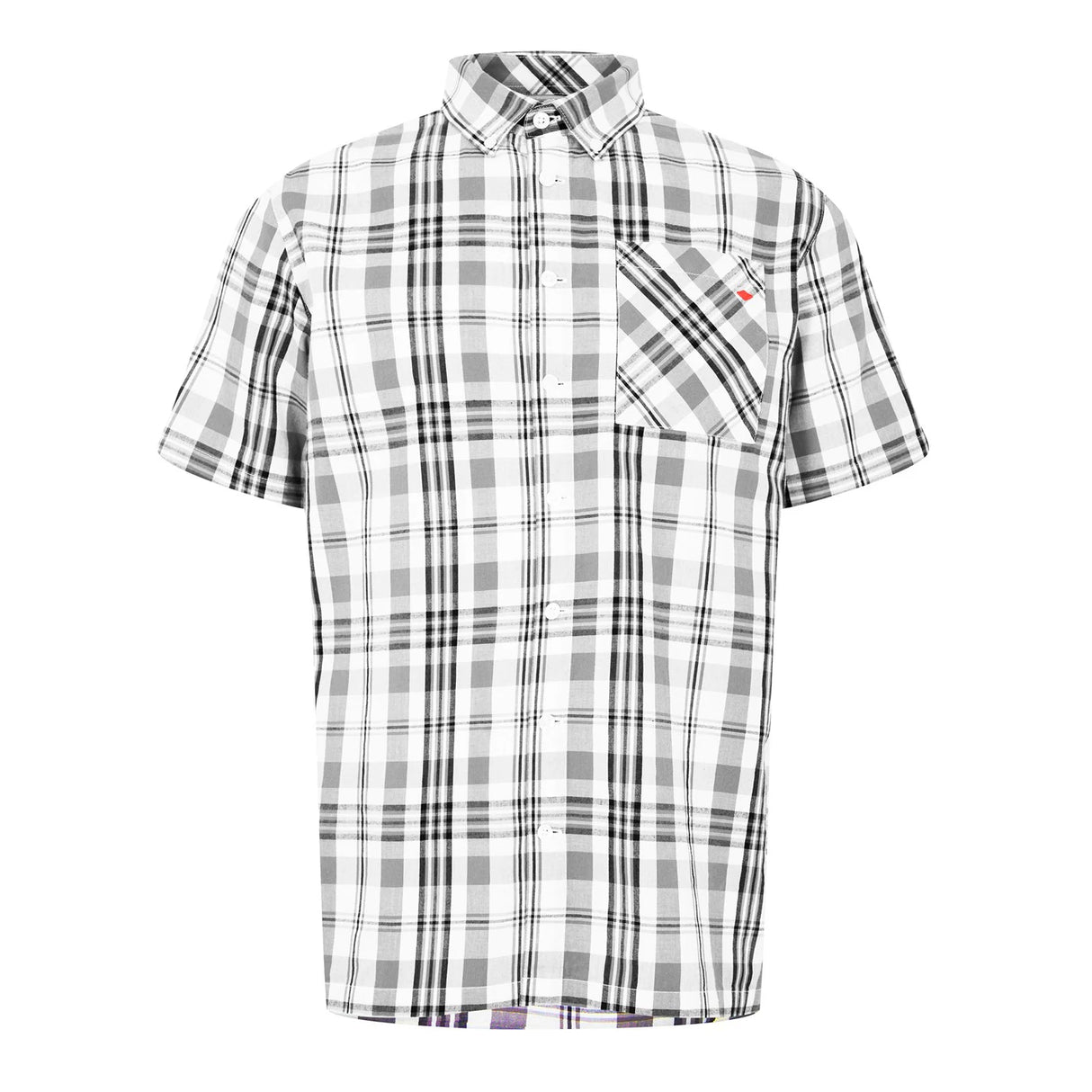 Lee Cooper Men's Checkered Shirt - White Check