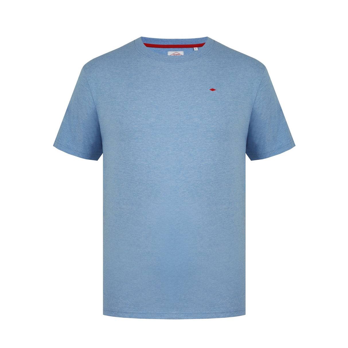 Lee Cooper Men's Essential Crew Tee - Sky Blue