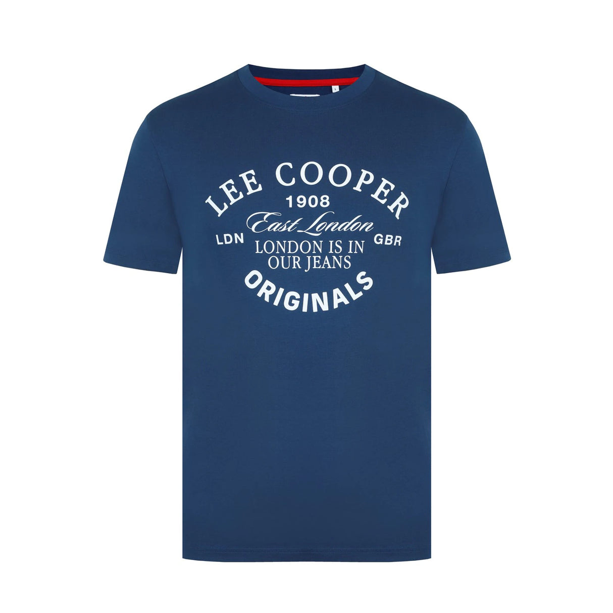 Lee Cooper Men's Tee - Vintage Blue