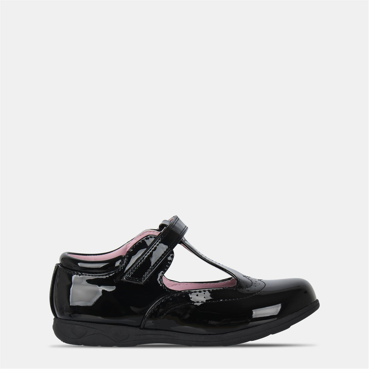 Miso Kids Tilly T-Bar School Shoes - Black