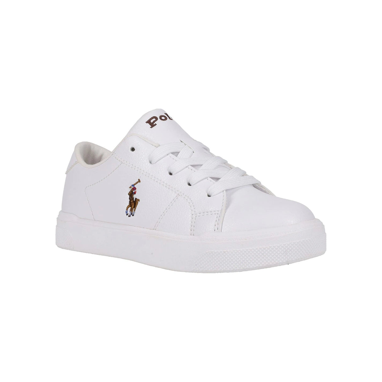 Polo Ralph Lauren Junior Unisex Sutton Sneakers - White/Multi PP