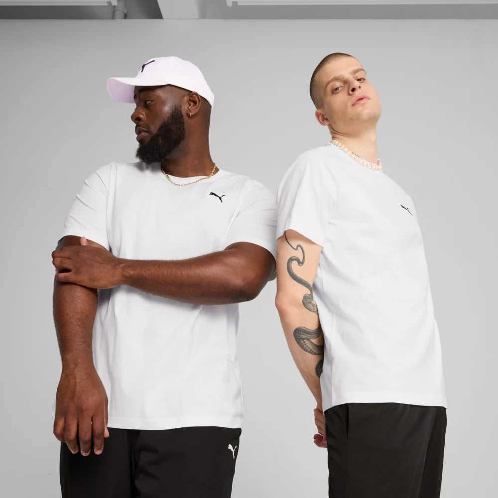 Puma Men's Ess Small Logo Tee - White
