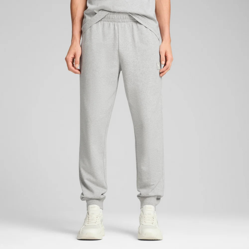 Puma Men's Essential Elevated Pants - Light Grey Heather