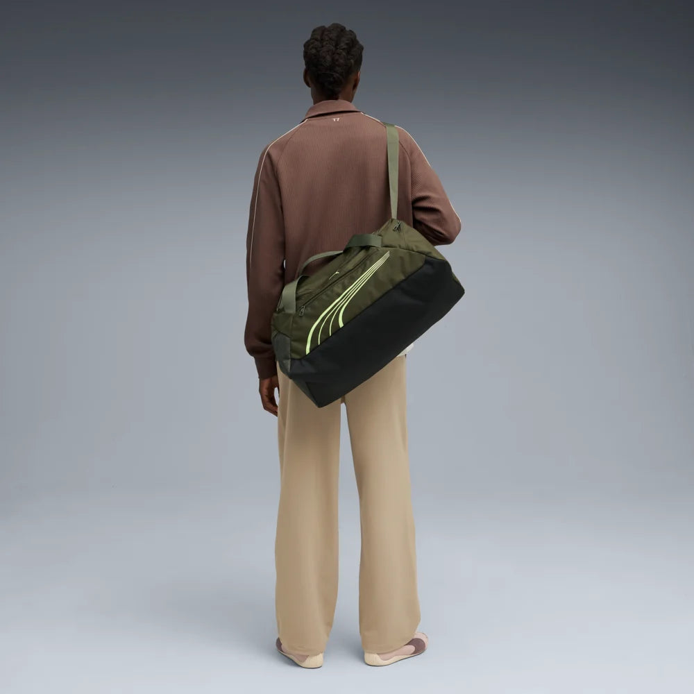 Puma Unisex Fundamental Small Sports Bag - Dark Olive