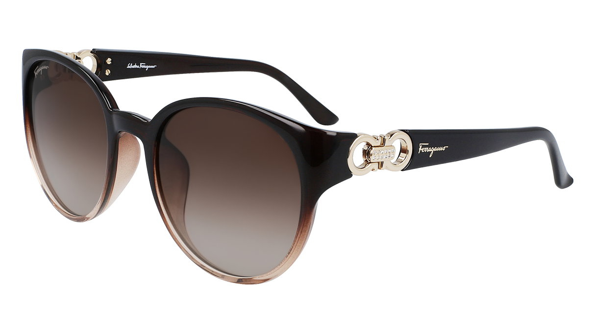 Salvatore Ferragamo SF572SRK Womens Sunglasses - Brown Gradient
