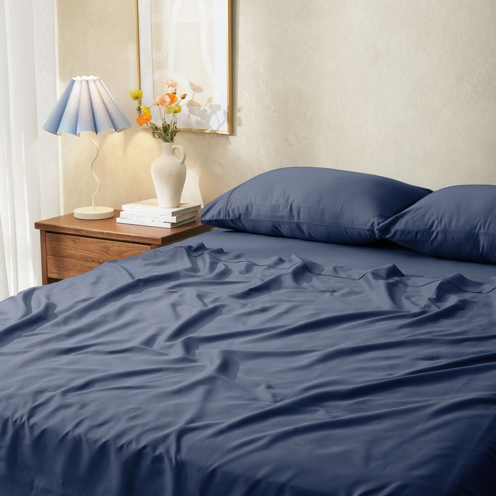 Sheraton Luxury Maison 1000TC 3 Piece Cotton Rich Sheet Set Nightfall
