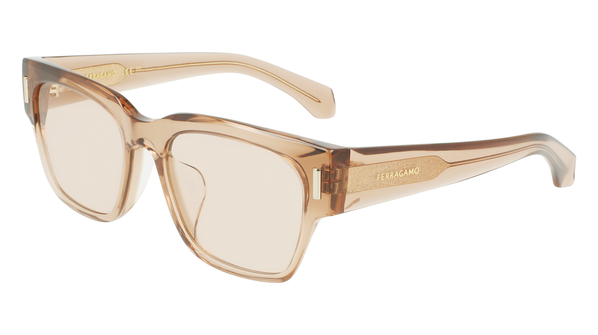 Salvatore Ferragamo SF2020SLB Unisex Sunglasses - Transparent Nude