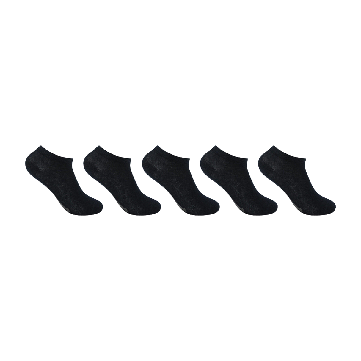 Slazenger Kids Slazenger 5 Pack Trainers Socks Black Dark Assortment - Chd C8