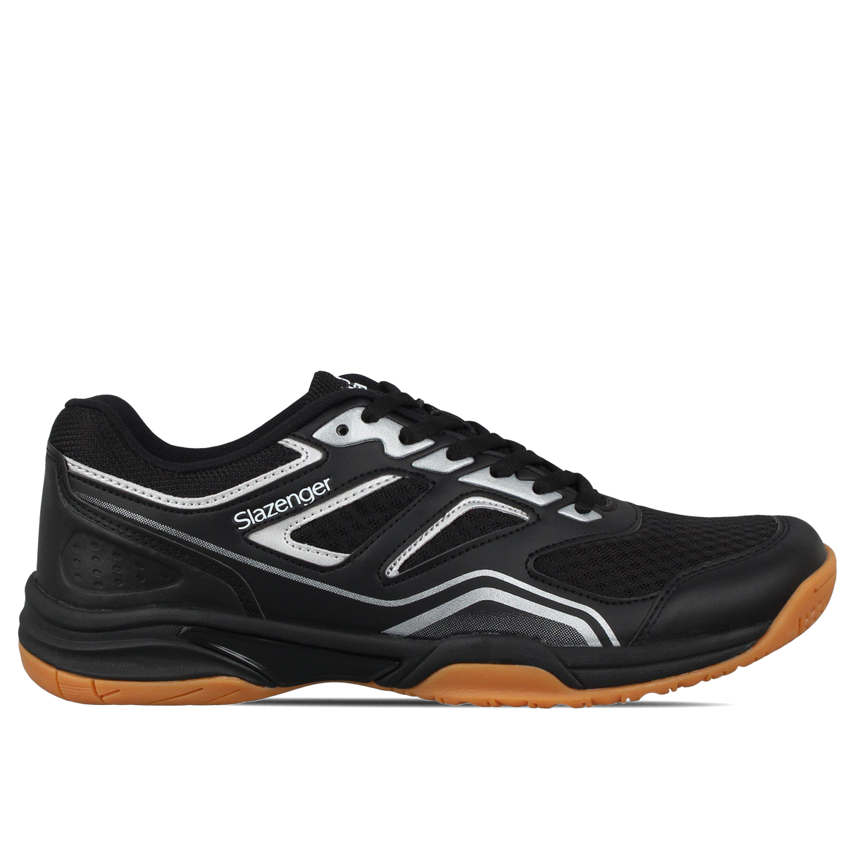 Slazenger Men's Indoor Squash Shoe Black/Blue