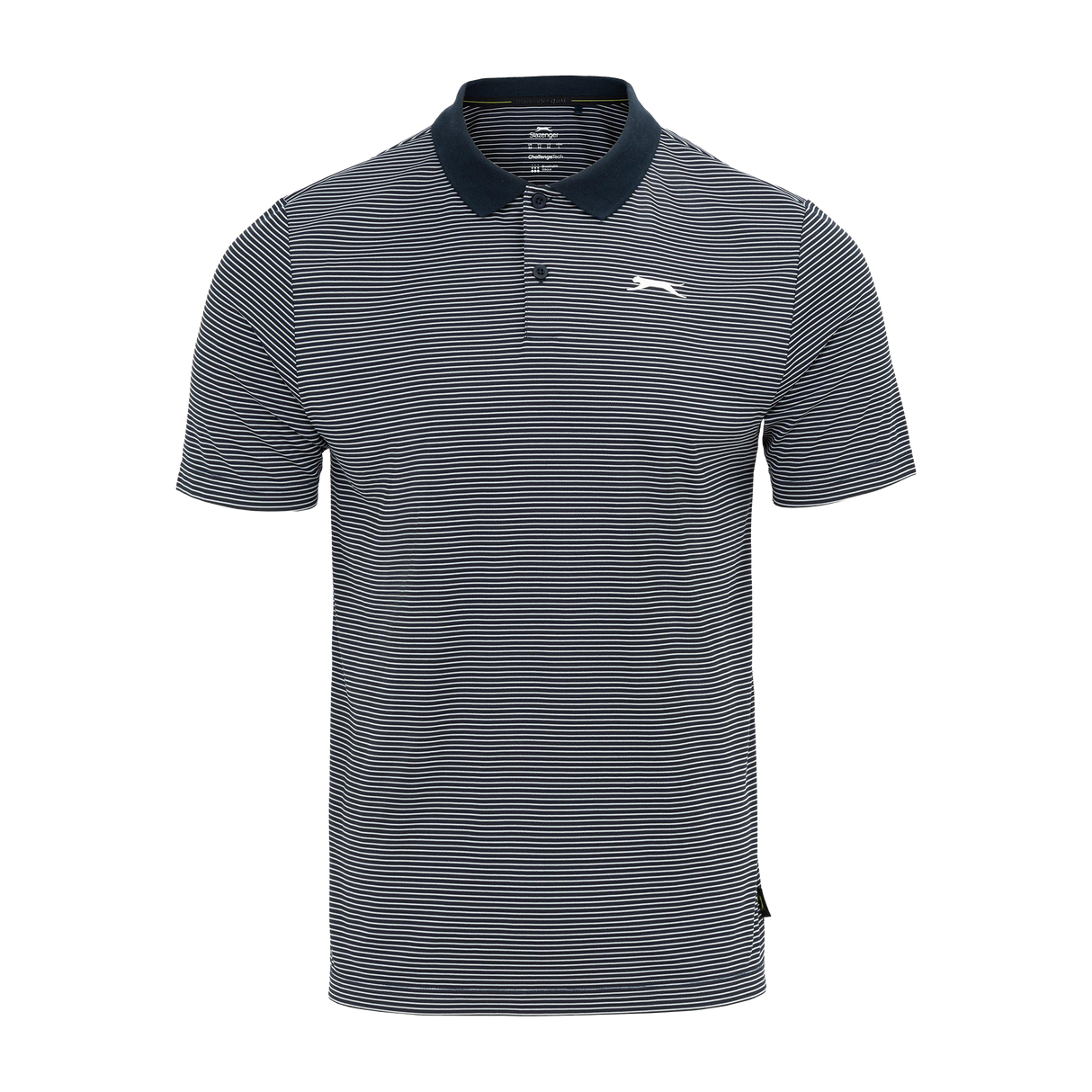 Slazenger Men's Micro Stripe Polo Shirt - Navy