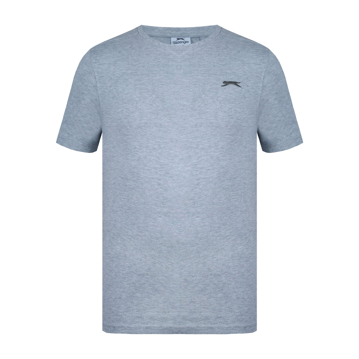 Slazenger Men's Plain T-Shirt - Grey Marle