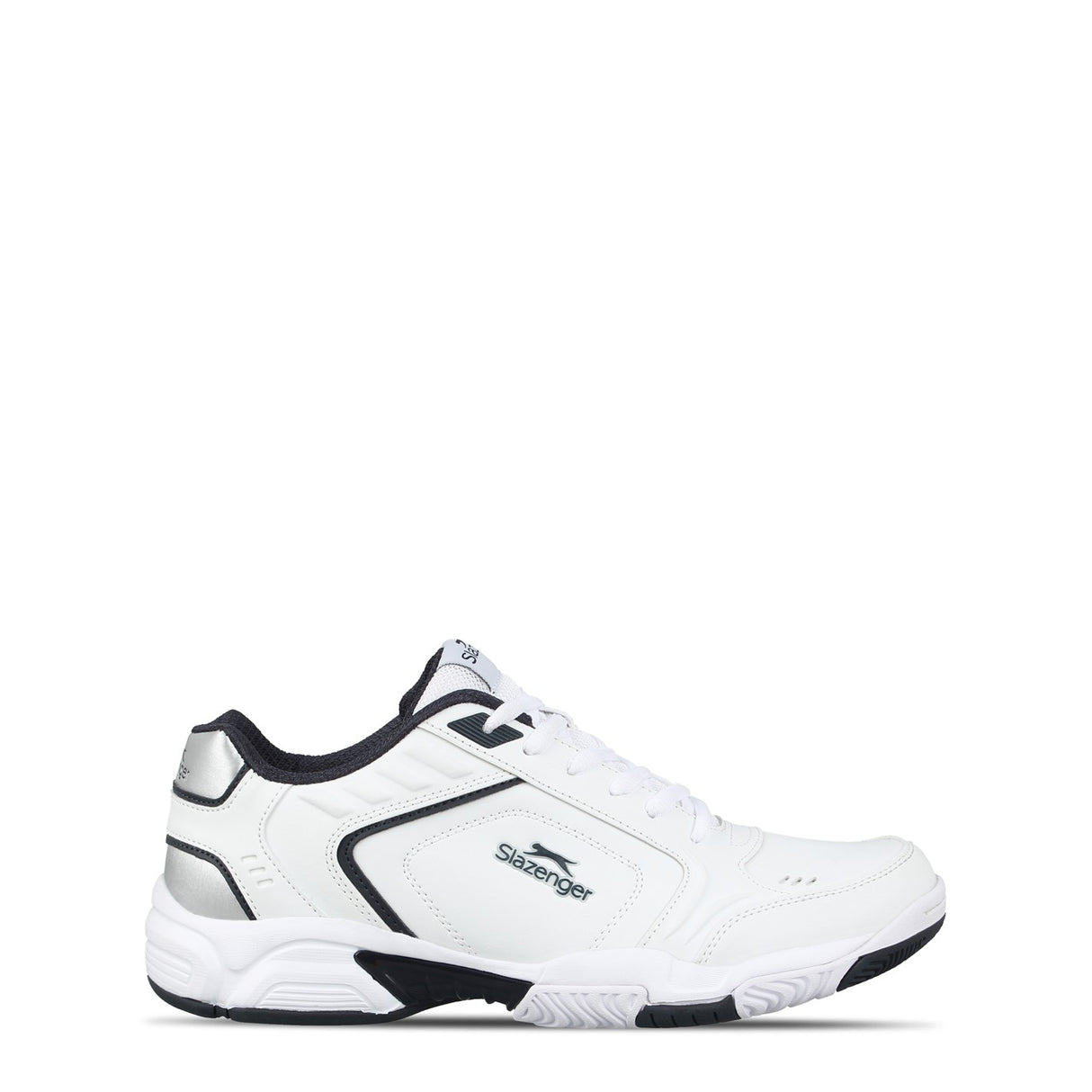 Slazenger Men's Tennis Shoe White/Navy