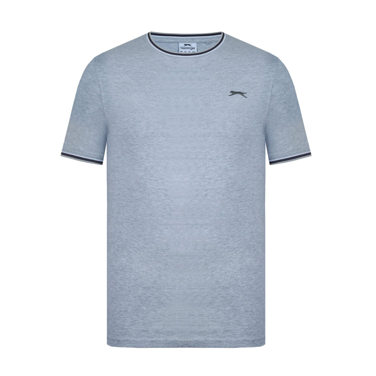 Slazenger Men's Tipped T-Shirt in Grey